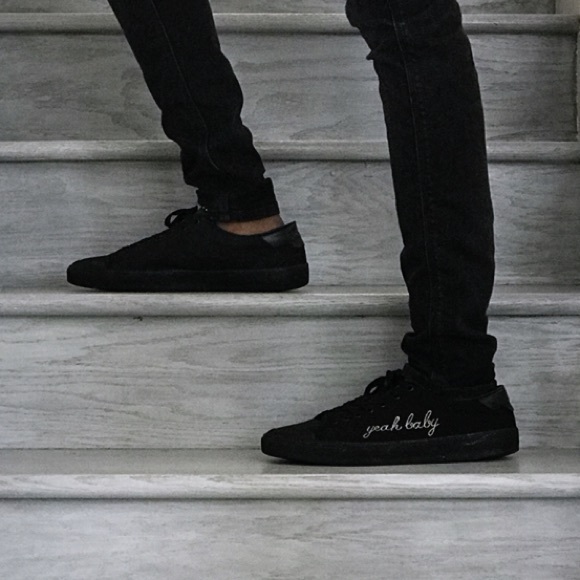 saint laurent yeah baby sneakers